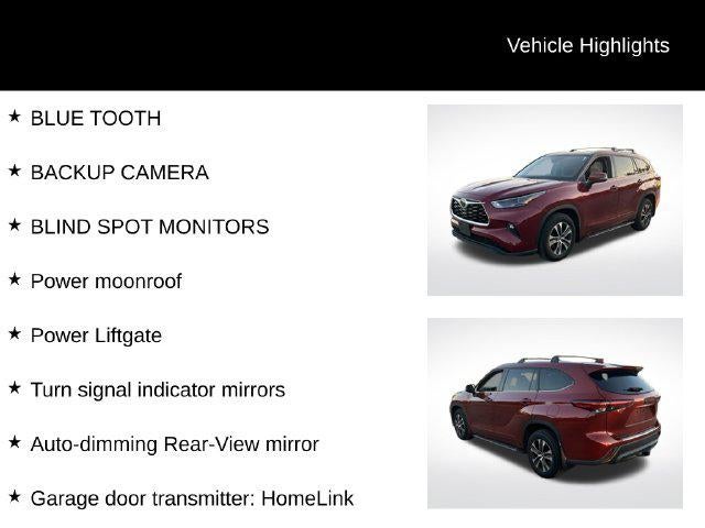 2022 Toyota Highlander XLE