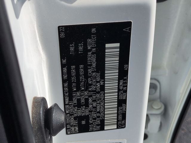 2022 Toyota Highlander XLE