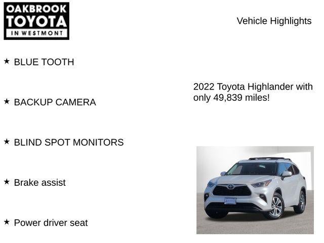 2022 Toyota Highlander XLE