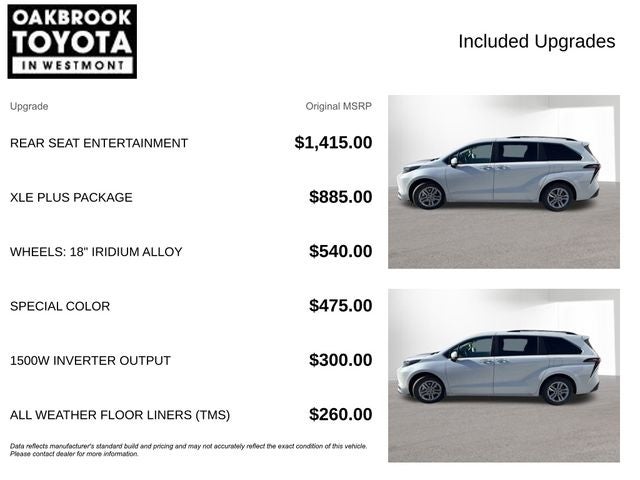 2025 Toyota SIENNA XLE XLE