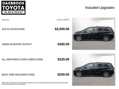 2022 Toyota SIENNA XLE AWD XLE 7 Passenger