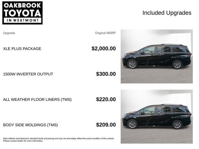 2022 Toyota SIENNA XLE AWD XLE 7 Passenger