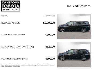 2022 Toyota SIENNA XLE AWD XLE 7 Passenger
