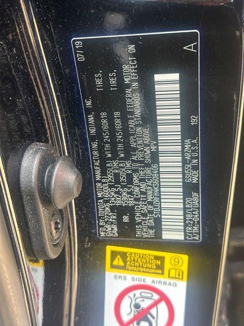 2019 Toyota Highlander XLE