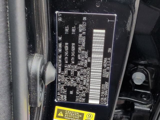 2017 Toyota HIGHLANDER XLE