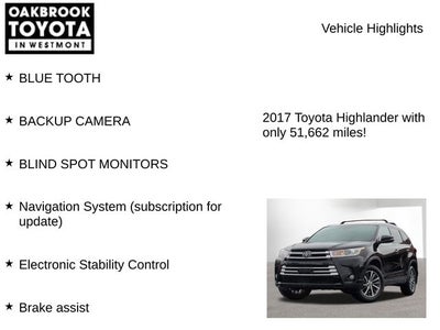 2017 Toyota Highlander XLE