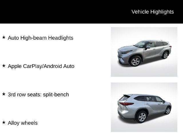 2023 Toyota Highlander LE