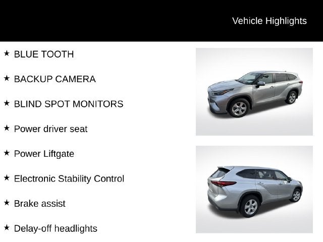 2023 Toyota Highlander LE