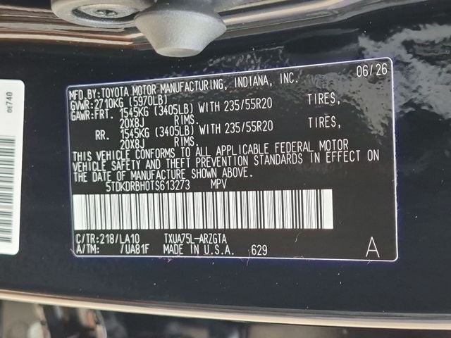 2026 Toyota Highlander Platinum