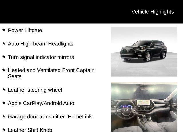 2026 Toyota Highlander Platinum