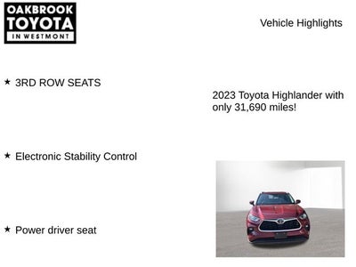 2023 Toyota Highlander XLE