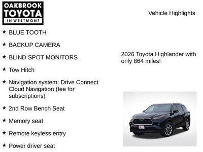 2026 Toyota Highlander Limited