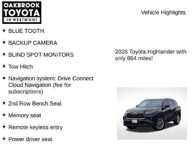 2026 Toyota Highlander Limited