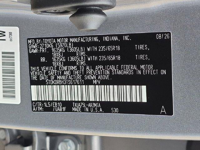 2026 Toyota Highlander XLE