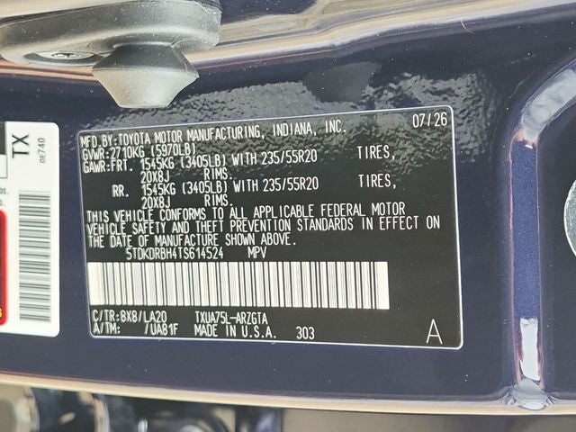 2026 Toyota Highlander Platinum
