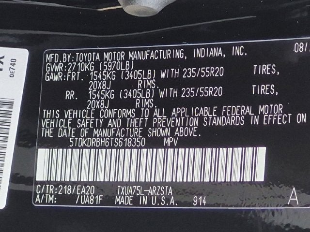 2026 Toyota Highlander XSE