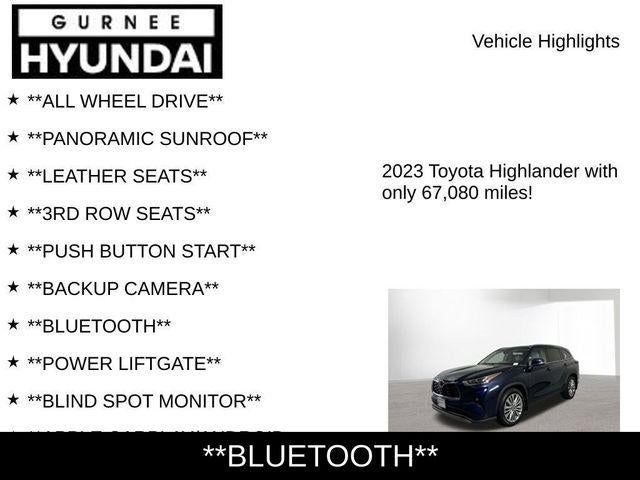 2023 Toyota Highlander Platinum