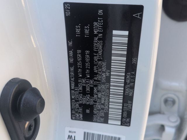 2026 Toyota HIGHLANDER XLE