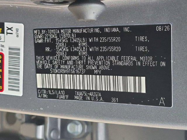 2026 Toyota Highlander Platinum
