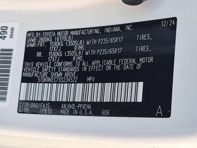 2025 Toyota Sienna LE 8 Passenger