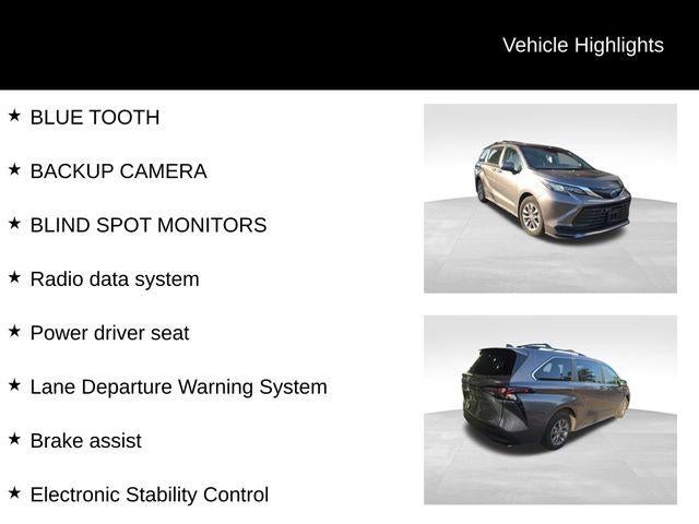 2024 Toyota Sienna LE 8 Passenger
