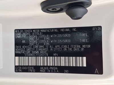 2026 Toyota Sienna XSE 7 Passenger
