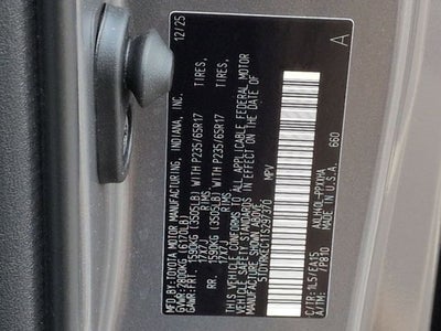 2026 Toyota SIENNA XLE XLE 8 Passenger