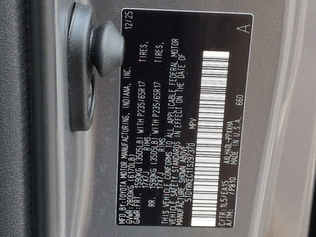 2026 Toyota SIENNA XLE XLE 8 Passenger