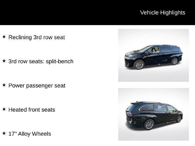 2026 Toyota Sienna XLE 8 Passenger