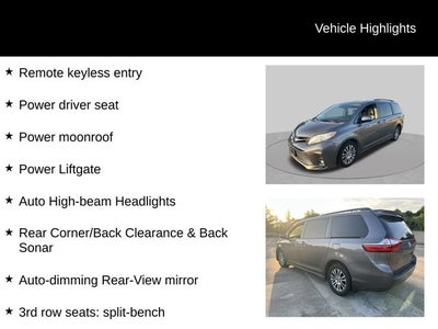 2018 Toyota Sienna XLE 8 Passenger