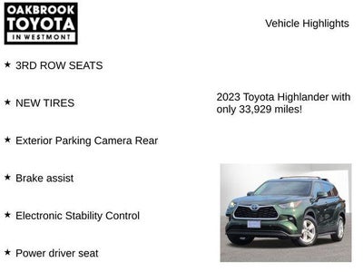 2023 Toyota HIGHLANDER HYBRD LE