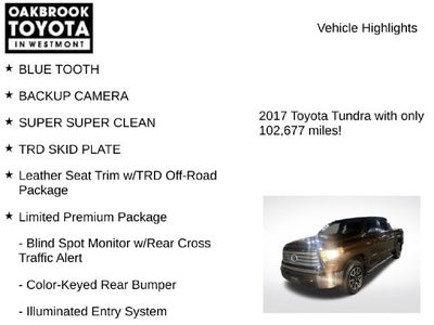 2017 Toyota Tundra Limited CrewMax
