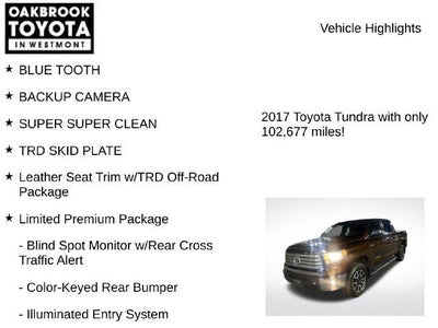 2017 Toyota Tundra Limited CrewMax