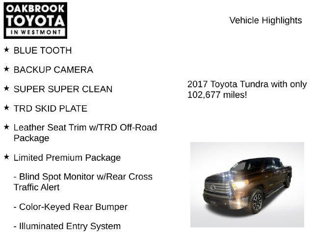 2017 Toyota Tundra Limited CrewMax