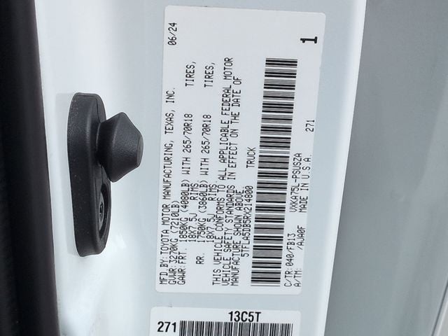 2024 Toyota TUNDRA 4X4 SR5