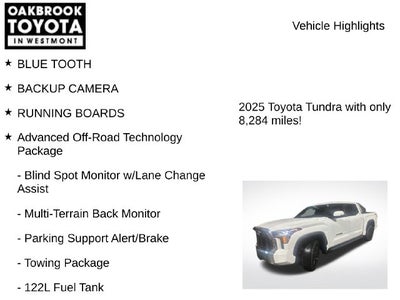 2025 Toyota Tundra SR5