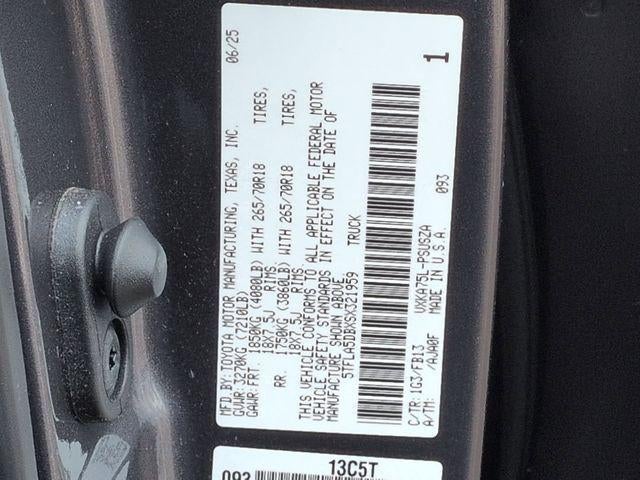 2025 Toyota TUNDRA 4X4 SR5