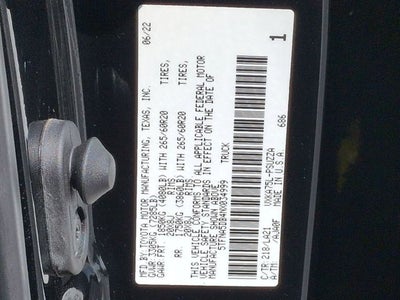 2022 Toyota TUNDRA 4X4 Platinum