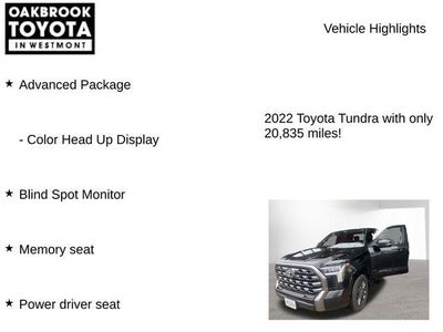 2022 Toyota TUNDRA 4X4 Platinum
