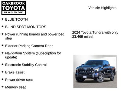 2024 Toyota TUNDRA HV 4X4 Platinum