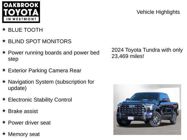 2024 Toyota TUNDRA HV 4X4 Platinum