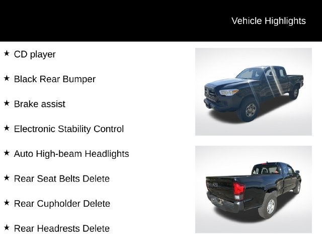 2018 Toyota Tacoma SR