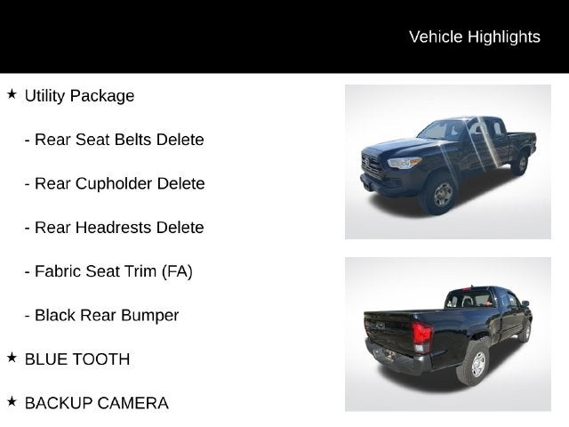 2018 Toyota Tacoma SR