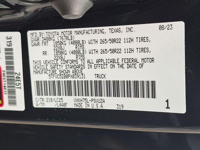 2023 Toyota Tundra i-FORCE MAX Capstone