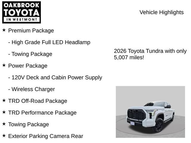 2026 Toyota Tundra Limited