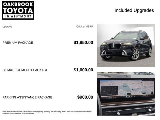 2025 BMW X7 xDrive40i