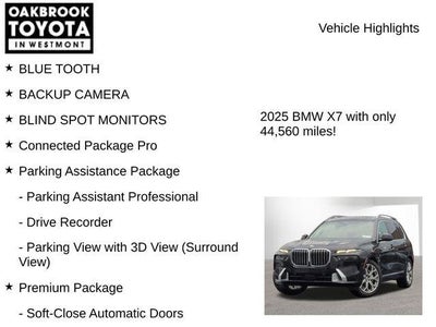 2025 BMW X7 xDrive40i