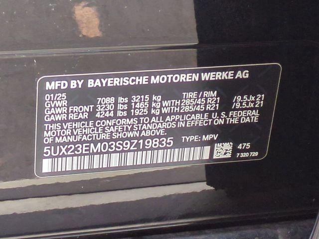2025 BMW X7 xDrive40i