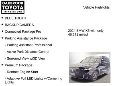 2024 BMW X5 xDrive40i