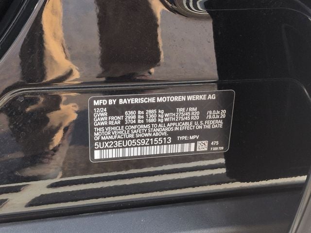 2025 BMW X5 xDrive40i